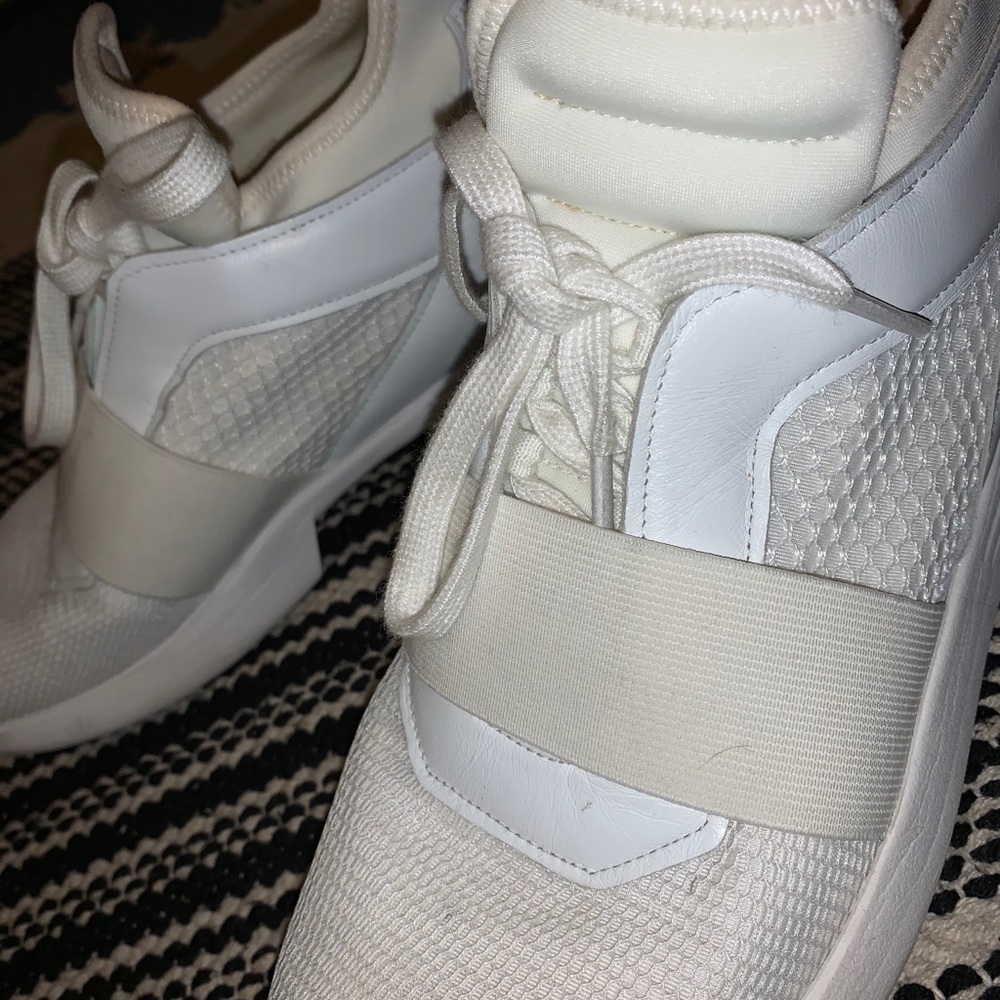 Kendall + Kylie High Top White Sneakers